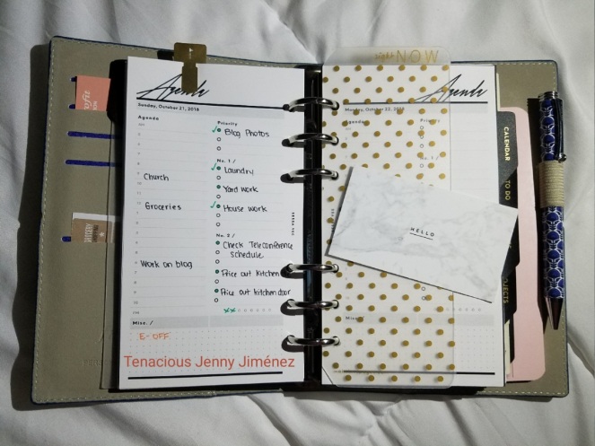Planner zoomed